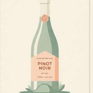 A bowl of salad — Minimalist Poster