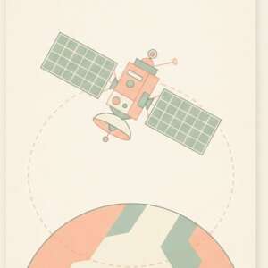 A comet — Minimalist Poster