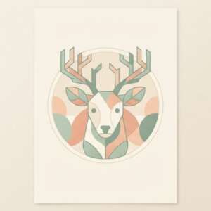 A deer — Minimalist Poster