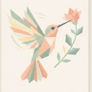 A duck — Minimalist Poster