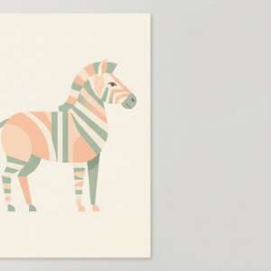 A giraffe — Minimalist Poster