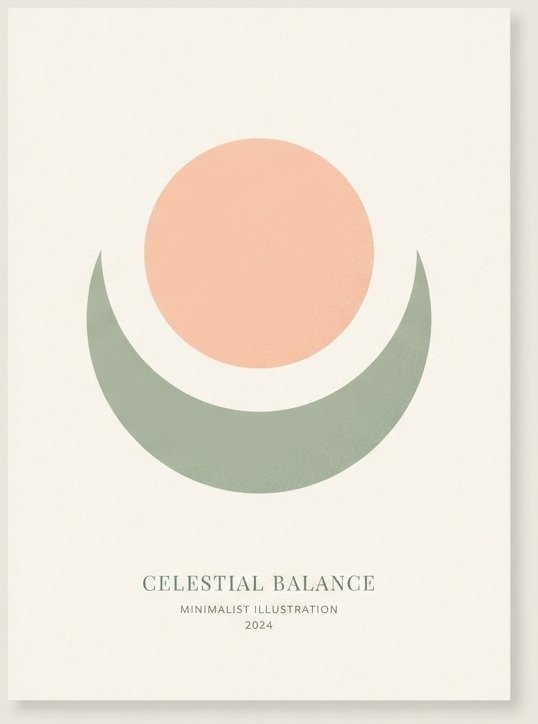 A grid of squares — Minimalist Poster
