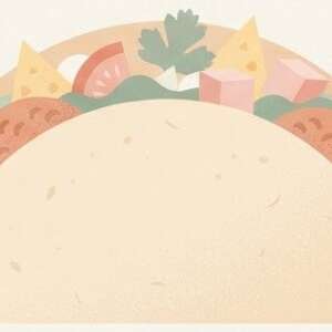 A hamburger — Minimalist Poster