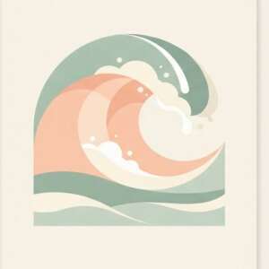 A lighthouse at night — Minimalist Poster