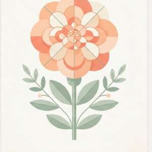 A marigold — Minimalist Poster