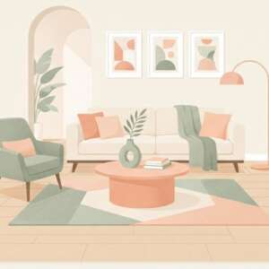 A minimalist living room — Minimalist Poster