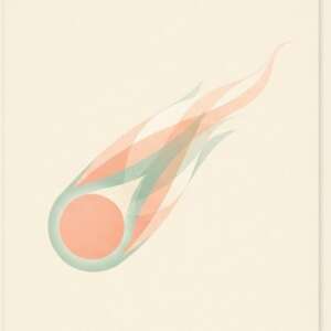A moon phase chart — Minimalist Poster