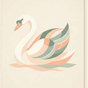 A peacock — Minimalist Poster