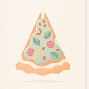 A sushi set — Minimalist Poster