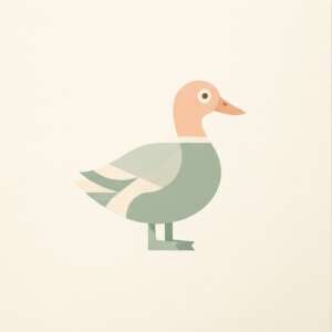 A swan — Minimalist Poster