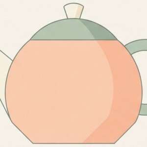 A teapot — Minimalist Poster
