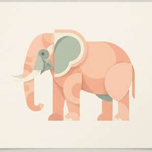 A tiger — Minimalist Poster