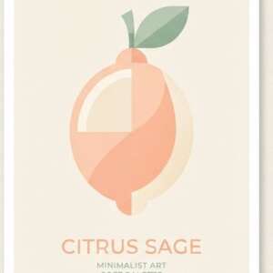 A watermelon slice — Minimalist Poster