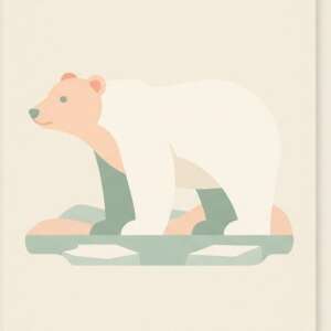 A whale — Minimalist Poster