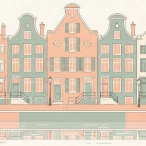 Amsterdam — Minimalist Poster