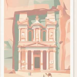 Cape Town waterfront — Minimalist Poster