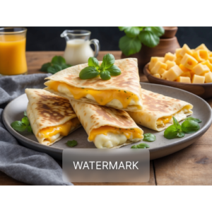 Cheesy Delight Crepes