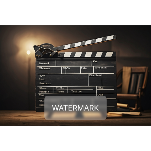 Classic Cinema Clapperboard