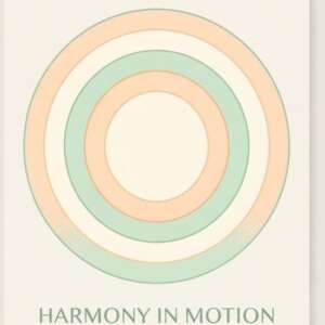 Concentric rings — Minimalist Poster