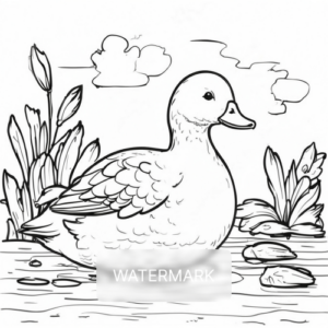 Duck by the Lake