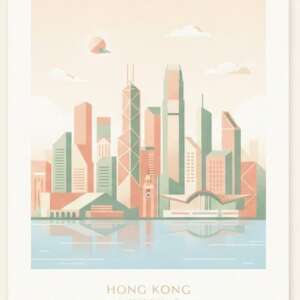 Hong Kong — Minimalist Poster