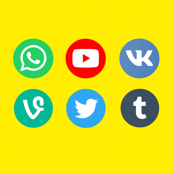 Icon Set “2018 Social Media Logotypes”