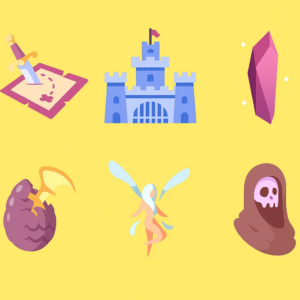Icon Set “Fantasy & RPG – Adventure Quest”