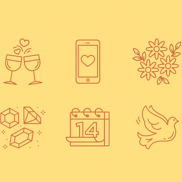 Icon Set “Free Love & Valentine’s Set”