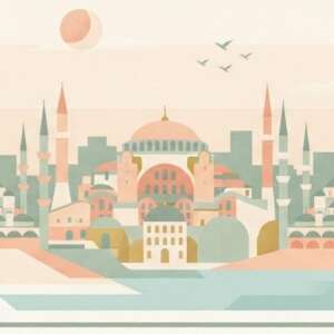Istanbul — Minimalist Poster