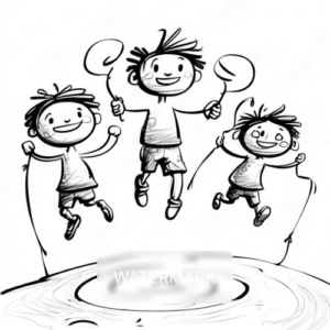 Joyful Jump Rope Trio