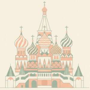 Moscow — Minimalist Poster