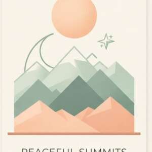 Planet Saturn — Minimalist Poster