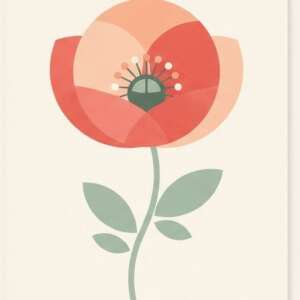 Poppy — Minimalist Poster