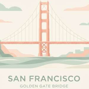 San Francisco — Minimalist Poster