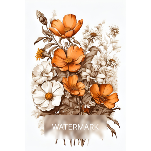 Sepia Petals