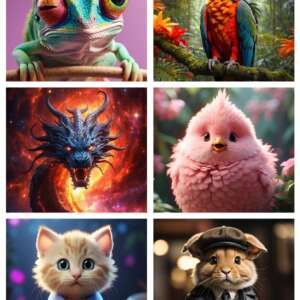 Set of Animals pictures (70)
