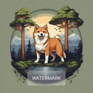Shiba in the Forest
