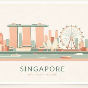Singapore — Minimalist Poster