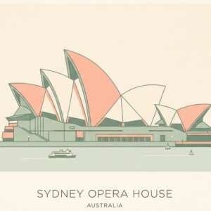 Sydney — Minimalist Poster