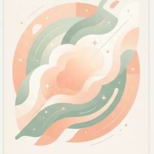 The northern lights — Minimalist Poster