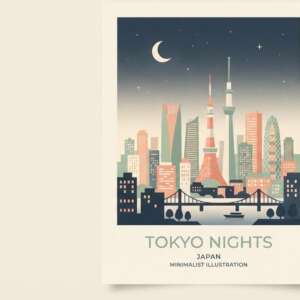 Tokyo — Minimalist Poster
