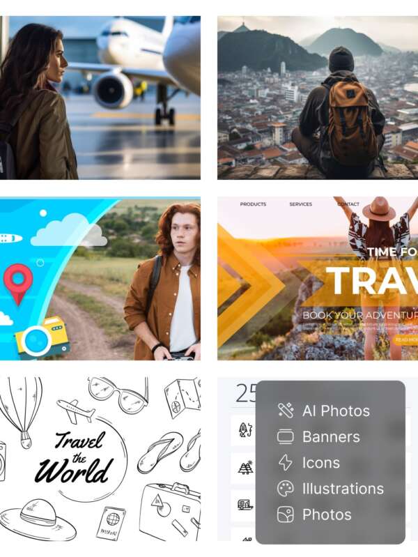 Travel Graphics Pack — 150 Inspiring Assets for Wanderlust-Driven Projects
